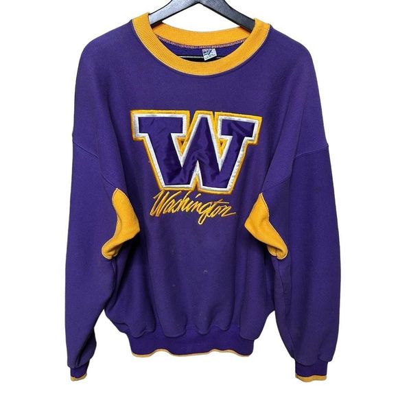 VTG UW Huskies The Game Crewneck Pullover Made In USA XL - Picture 1 of 5